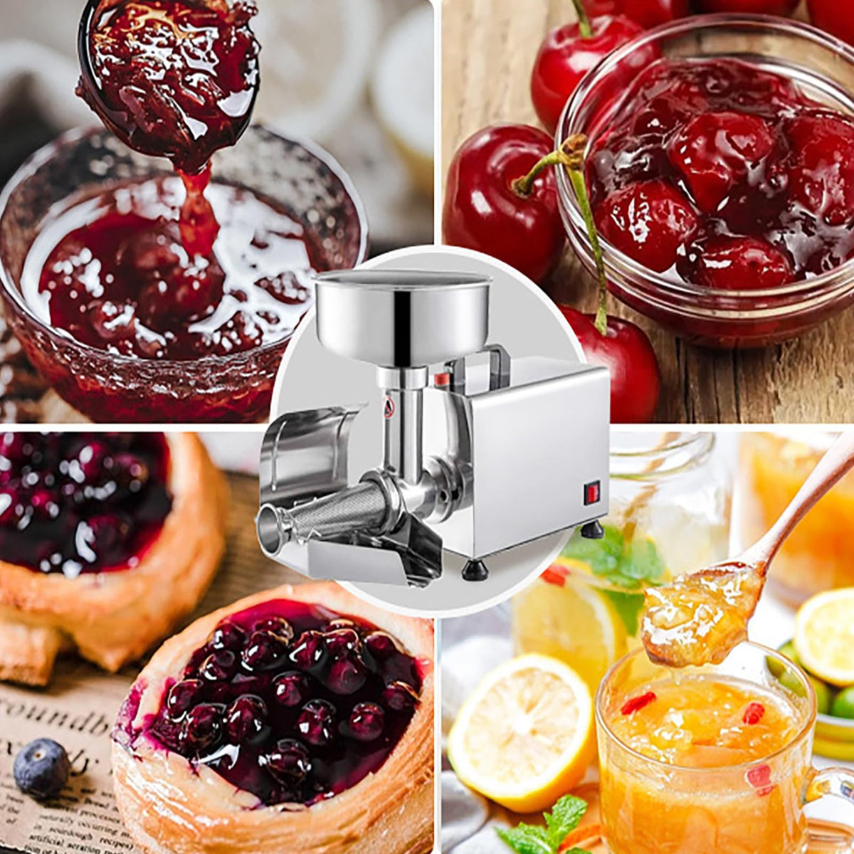 450W Stainless Steel Electric Tomato Strainer Machine F81506