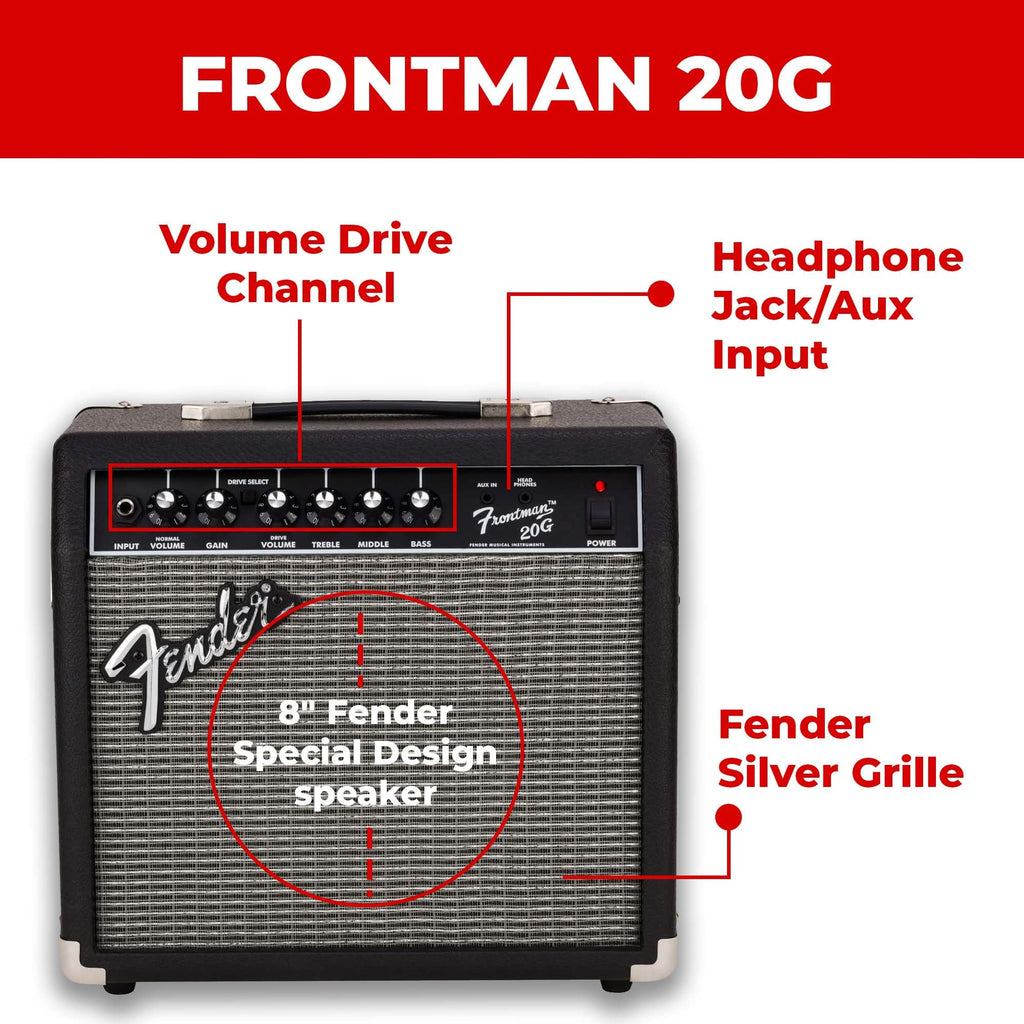 Black Guitar Combo Amplifier with Cable N229