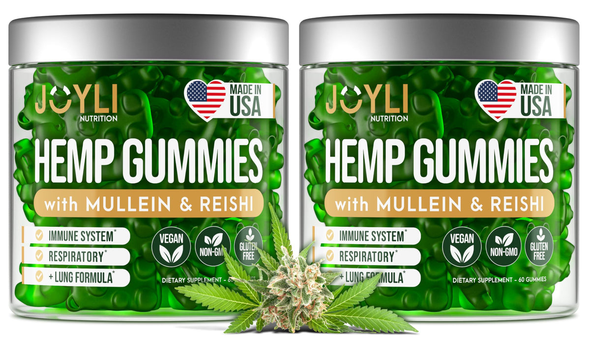 Sugar-Free Vegan Gummies with Mullein Leaf & Reishi Mushroom A28107