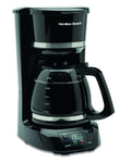 12 Cup Programmable Coffee Maker with Glass Carafe, Black M756