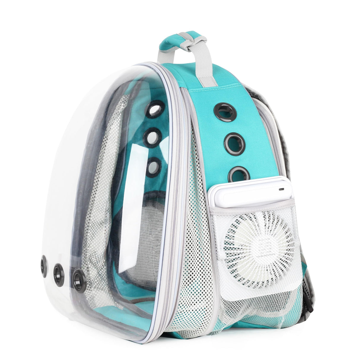 Expandable Cat Backpack with Mini Fan P672