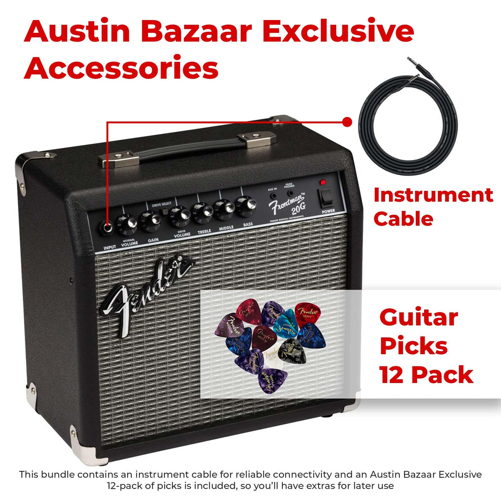Black Guitar Combo Amplifier with Cable N229