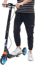 Adult Folding Kick Scooter with Carry Strap, Adjustable, 300 lbs Capacity R673762