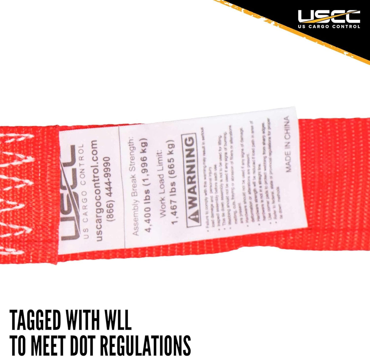 2 Inch x 15 Foot Red Ratchet Straps 4 Pack A26416