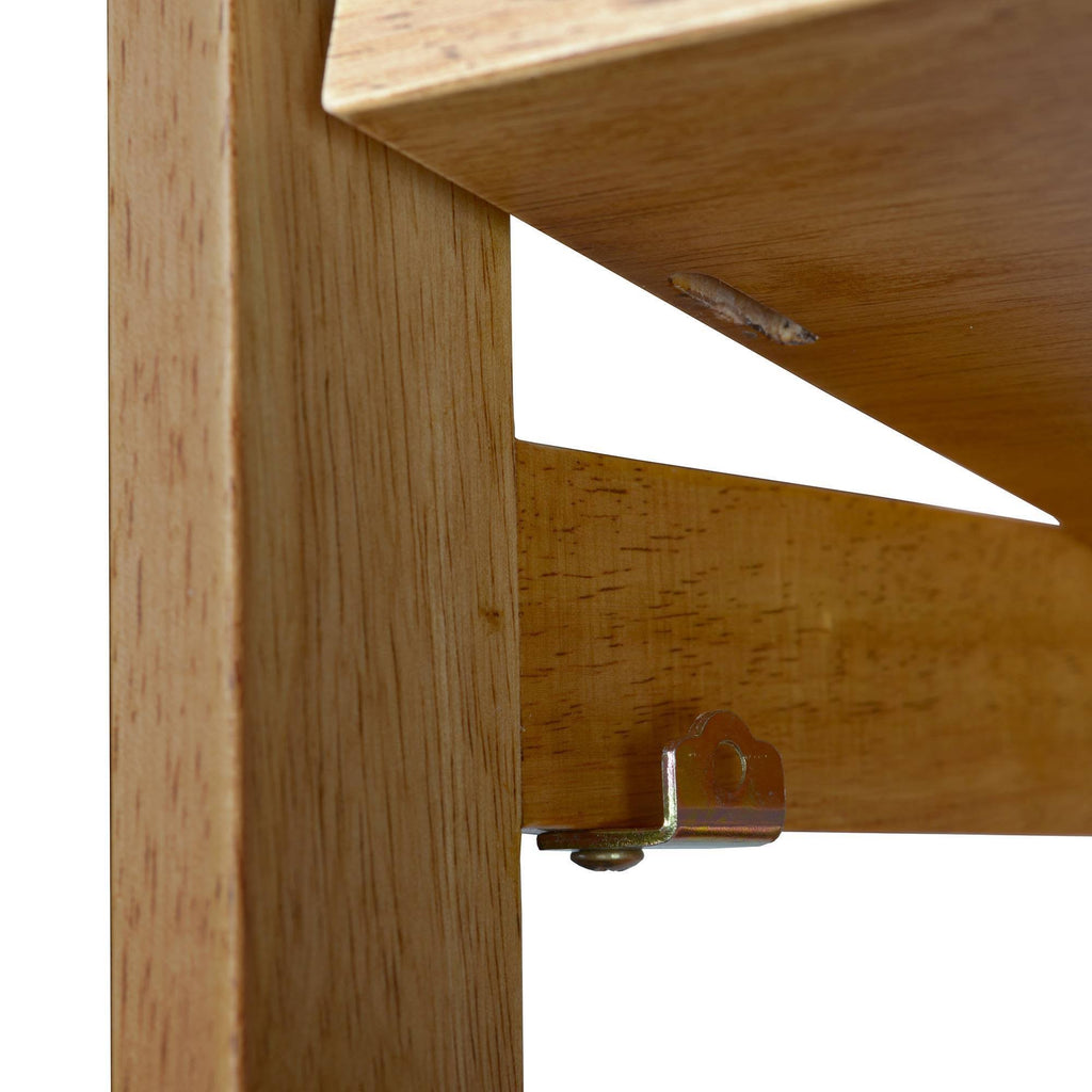 34x22 Medium Oak Folding Bookcase B756