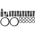 7/16 inch Thread Closed End Lug Nut Installation Kit W99598