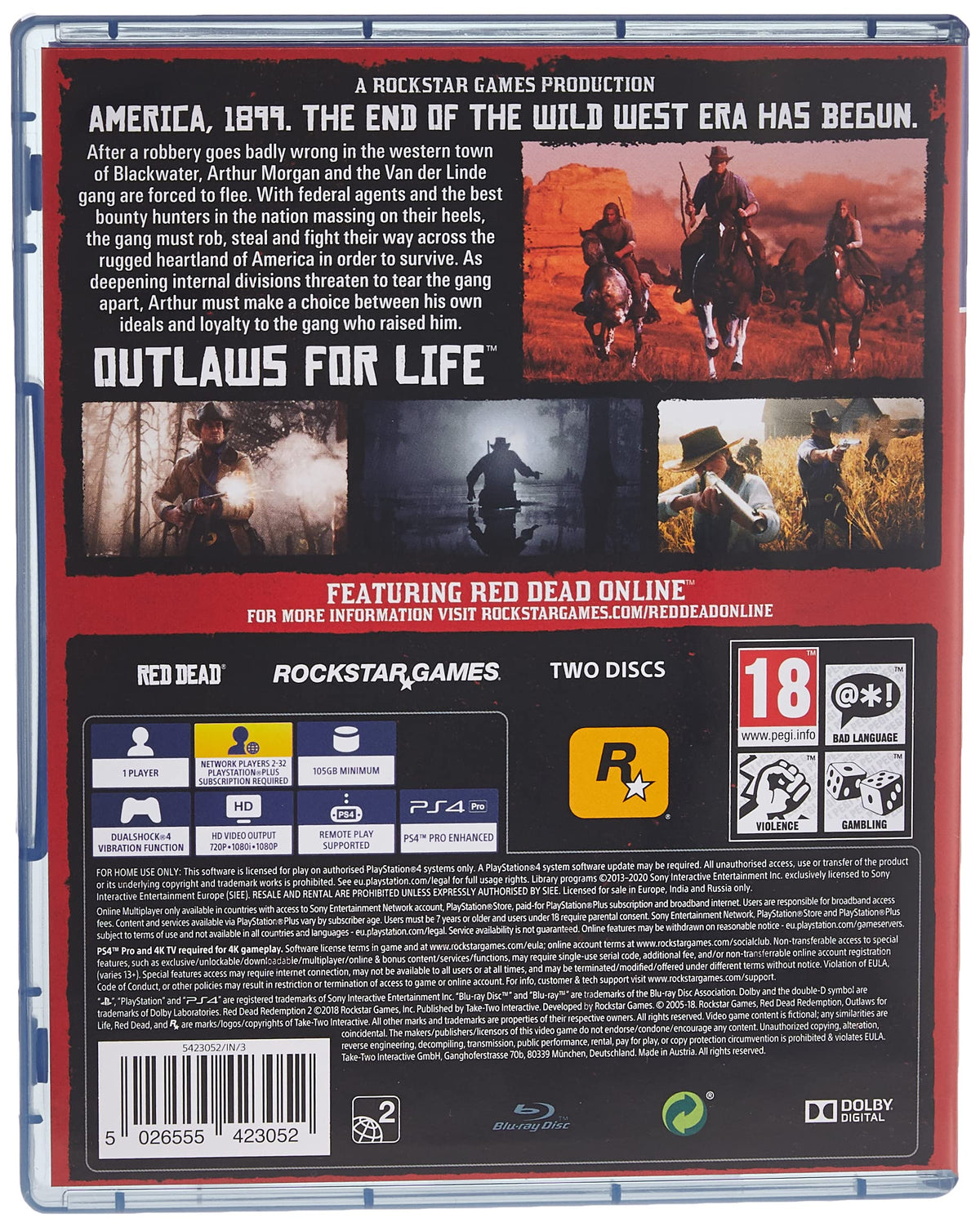 Red Dead Redemption 2 PS4 L816686
