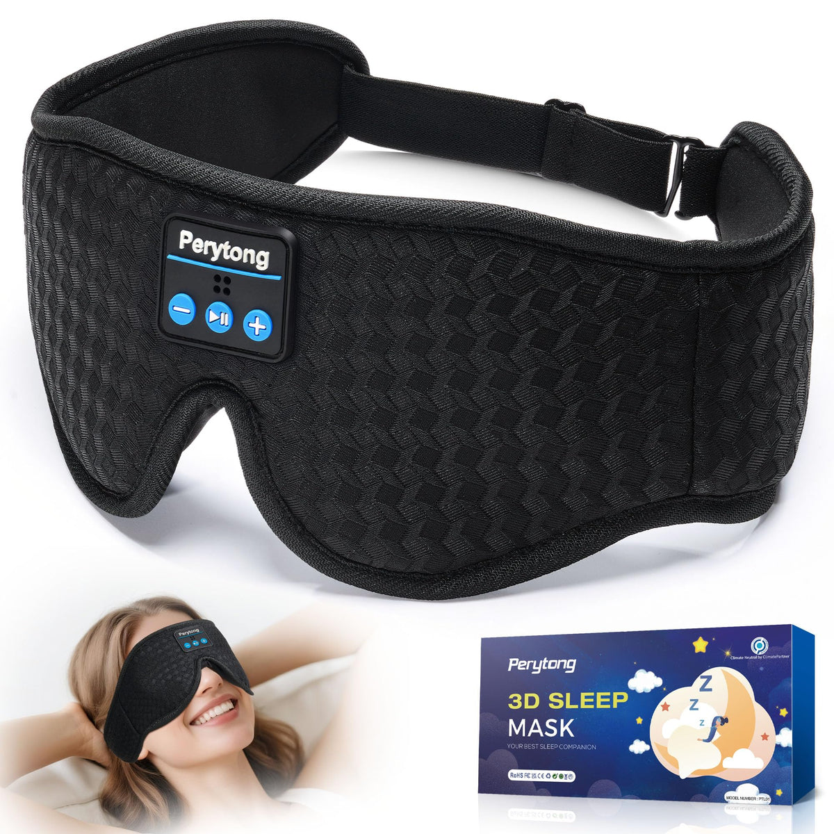 Bluetooth Sleep Mask with Headphones G228
