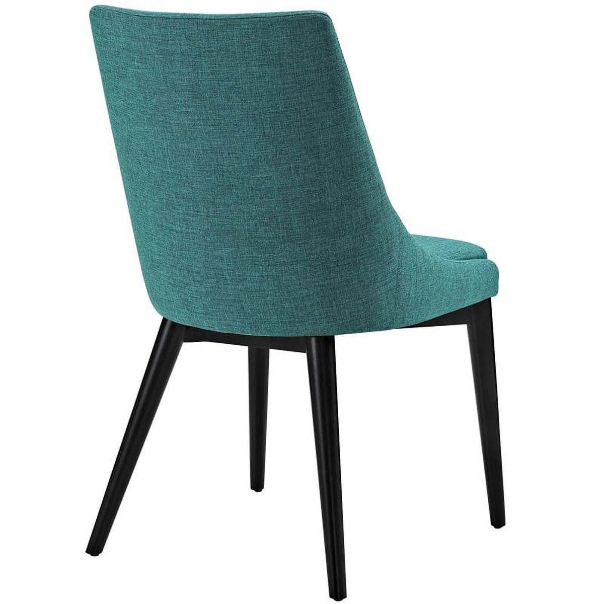 Teal Green Fabric Dining Side Chair E25084