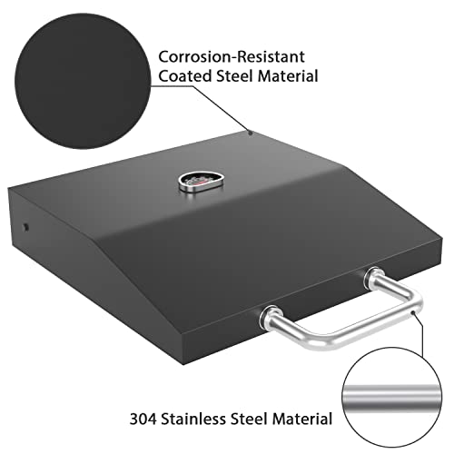 Hinged Lid with Thermometer for 36 Inch Griddle E686