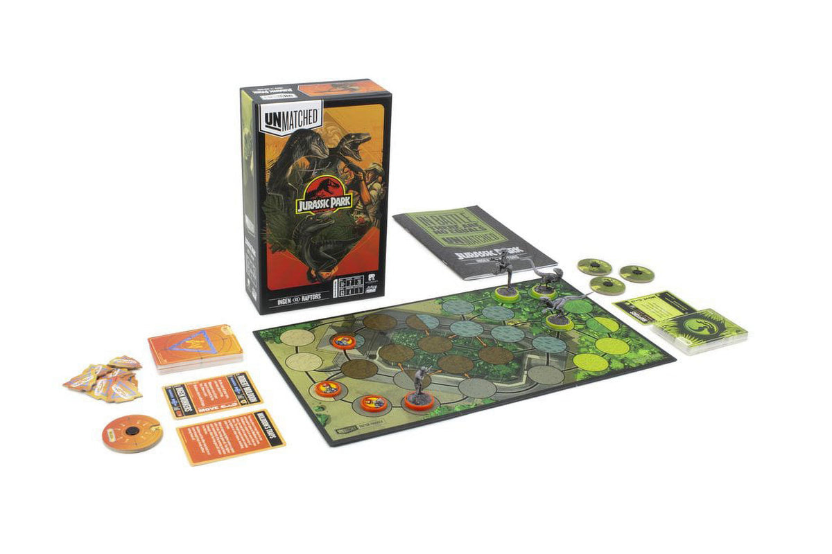 Unmatched Jurassic Park Ingen Vs Raptors M498