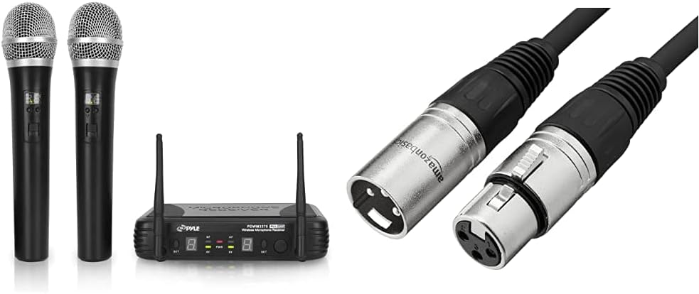 Wireless Handheld Microphone System with 8 Selectable Frequency Channels H8219