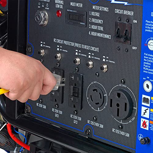 15000 Watt Gas Powered Portable Generator B5727