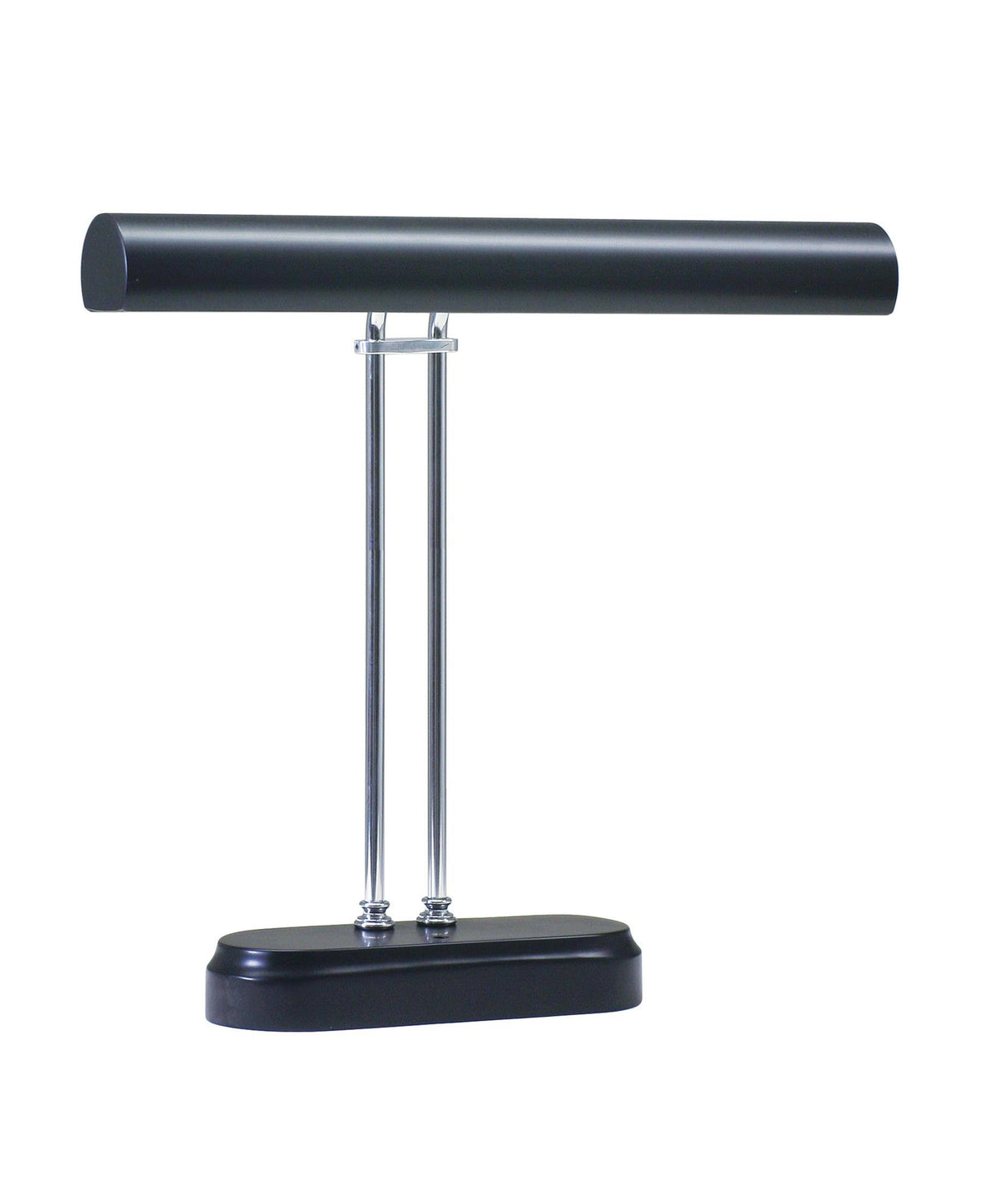 Chrome and Black Digital Piano Lamp L535