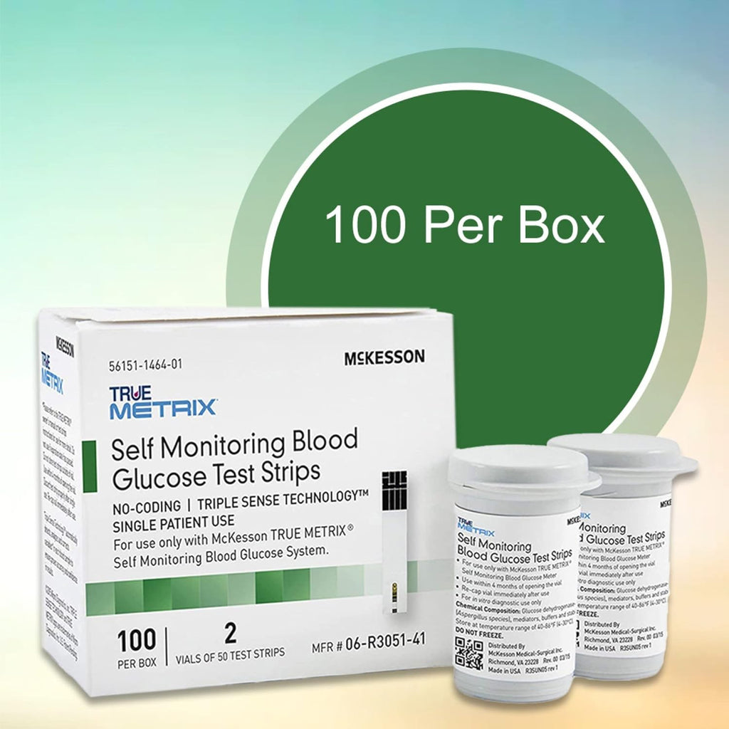 Blood Glucose Test Strip, Box of 100 L594