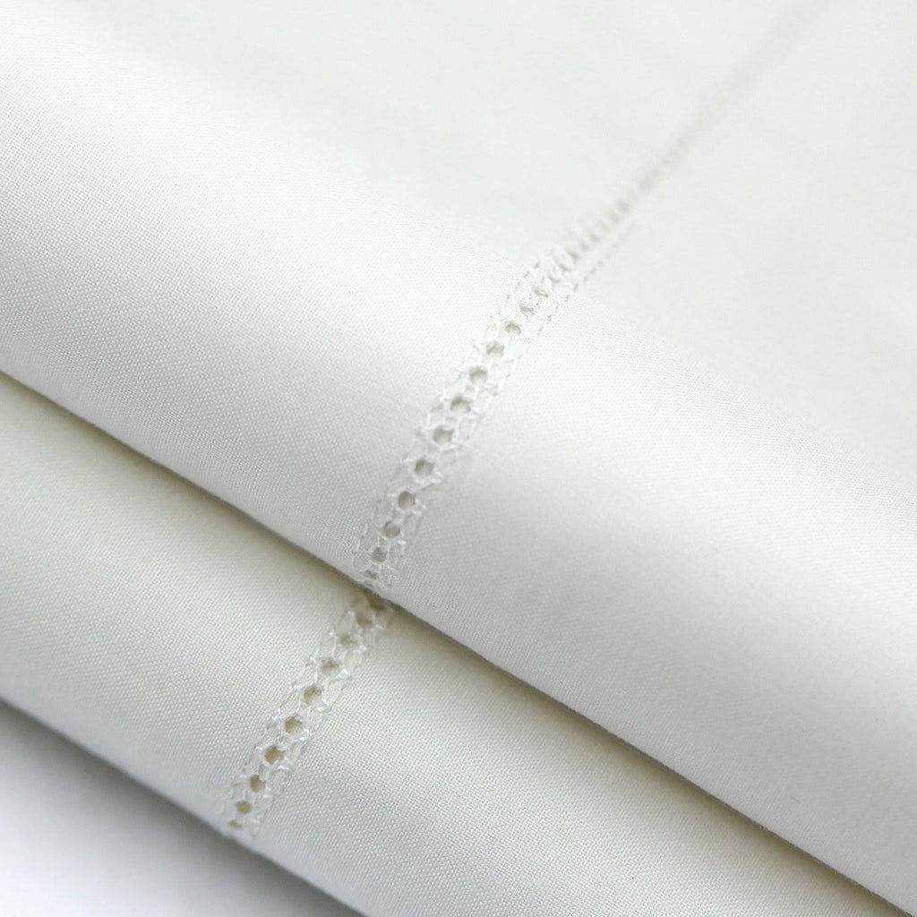Italian Artisan Ivory Cal King Sheet Set E716