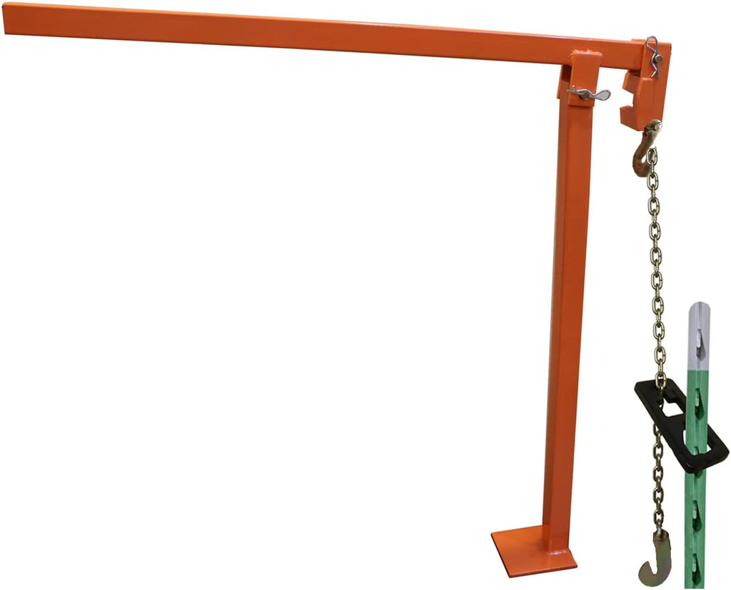 Heavy Duty Fence Post Puller with 47" Lifting Chain U92324
