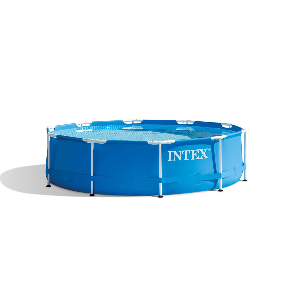 10ft x 30in Metal Frame Above Ground Swimming Pool Set with Filter Pump D380021