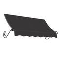 Black Acrylic Fixed Awning V571193