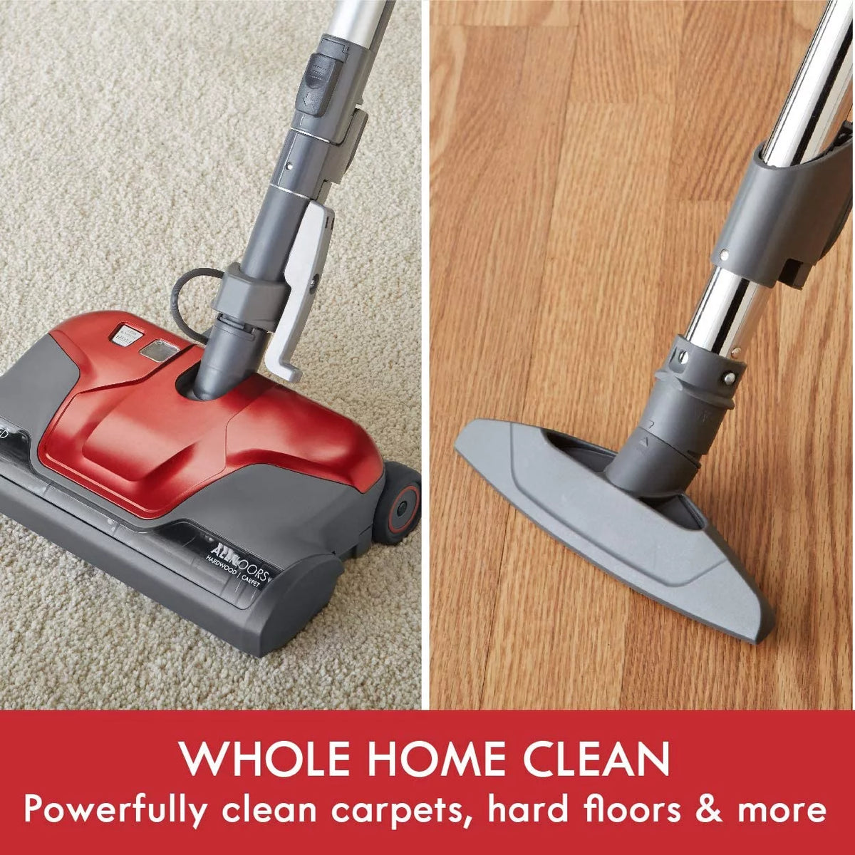 Red Bagged Canister Vacuum Cleaner R36257