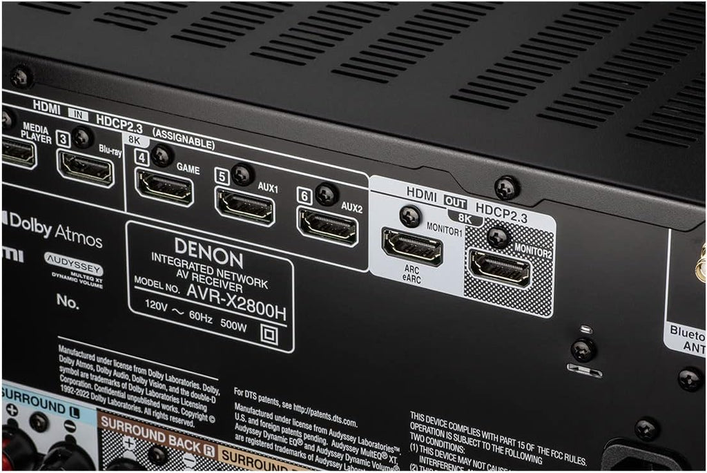7.2 Ch 8K UHD Home Theater AVR G11447