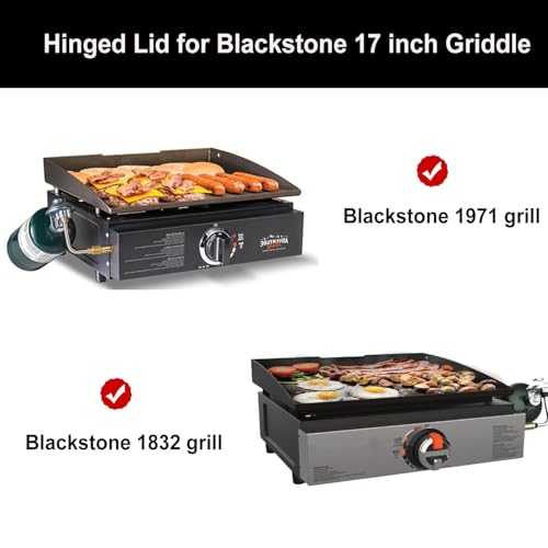 Hinged Lid with Thermometer for 36 Inch Griddle E686