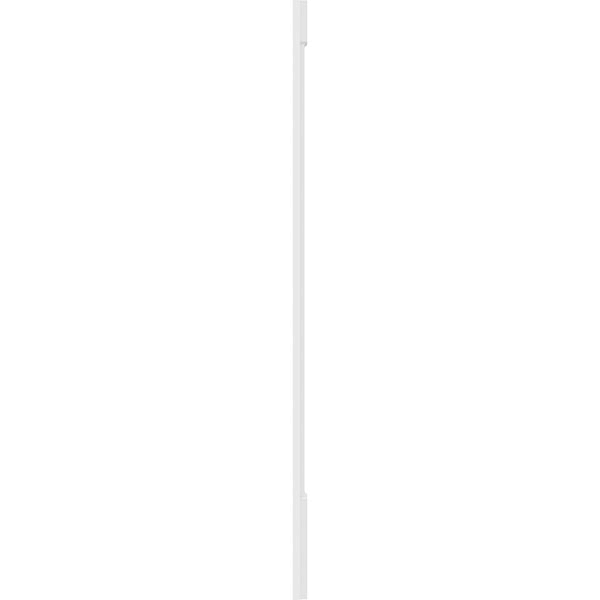 Plain PVC Pilaster with Standard Capital & Base (Pair) F887