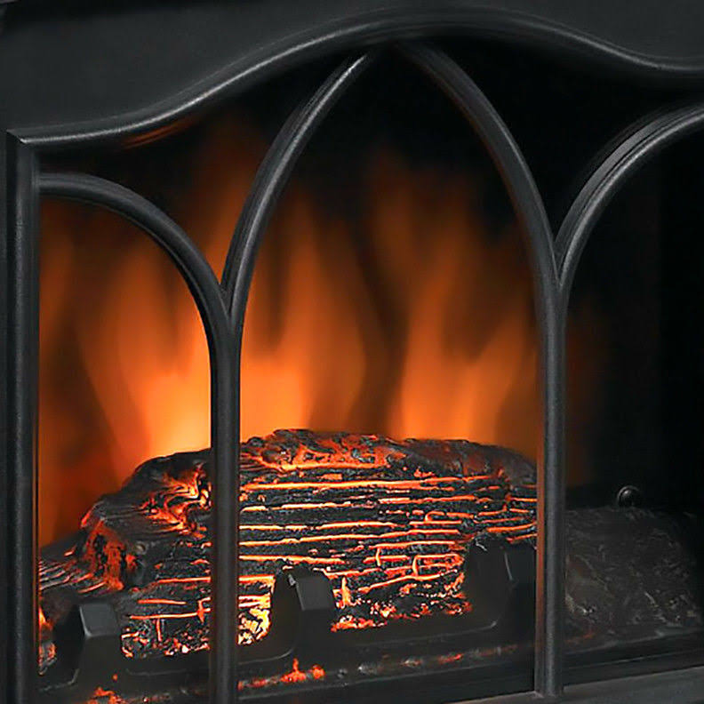 Black Electric Stove with Heater S705