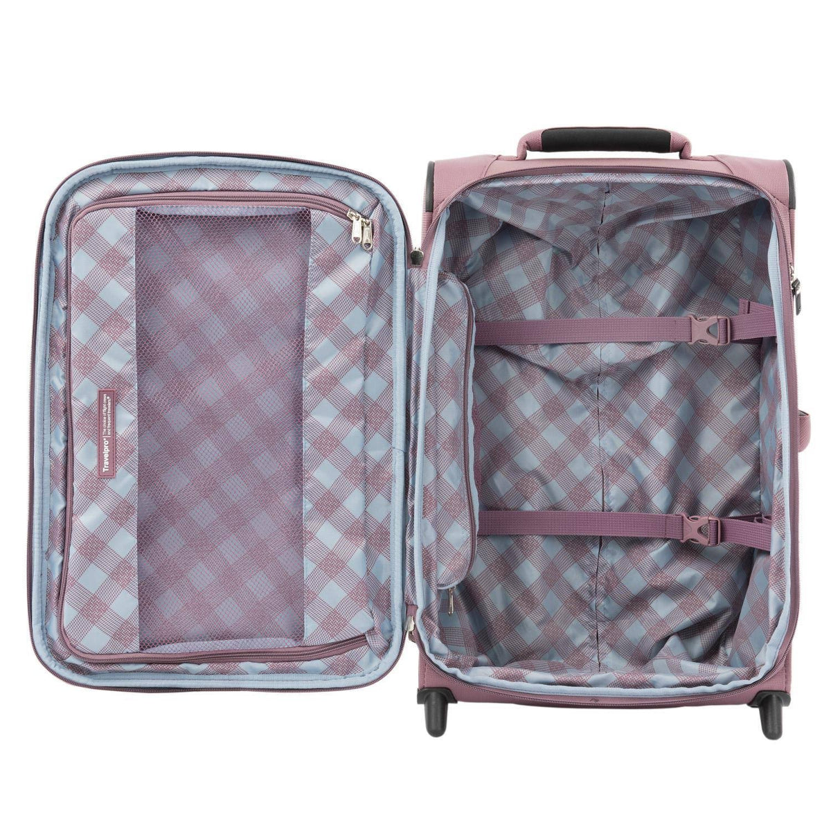 Dusty Rose Expandable Carry-On Rollaboard E900