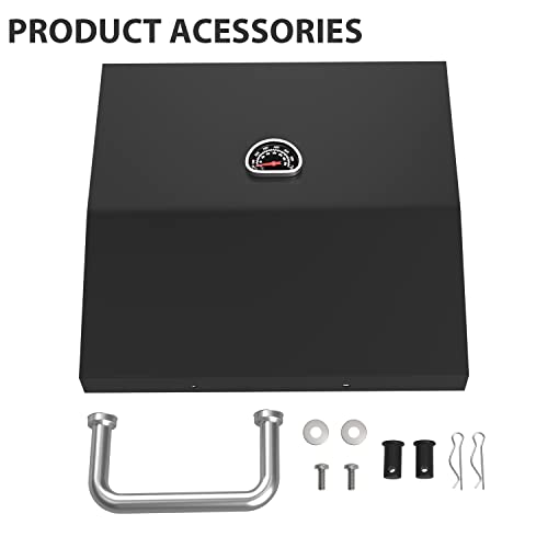 Hinged Lid with Thermometer for 36 Inch Griddle E686