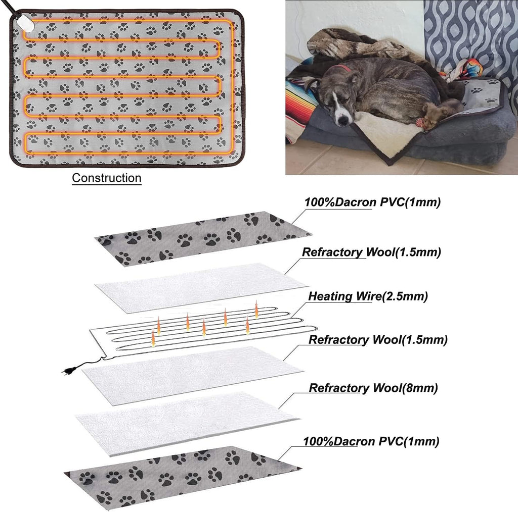 Large Washable Waterproof Pet Heating Pad Pack of 2 P249