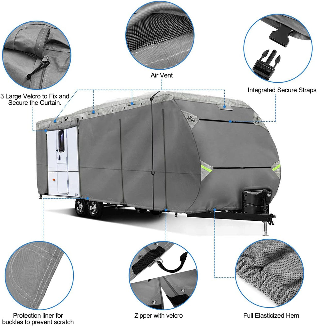 30-33 ft Non-Woven Fabric Waterproof RV Cover L89667
