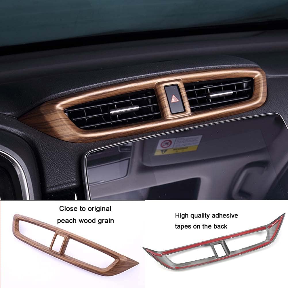 Honda CR-V Peach Wood Air Vent Dashboard Trim I512