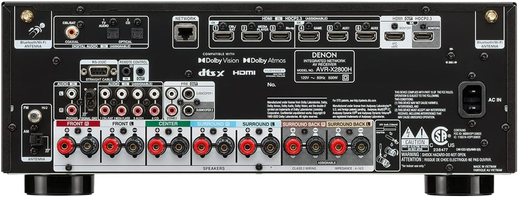 7.2 Ch 8K UHD Home Theater AVR G11447
