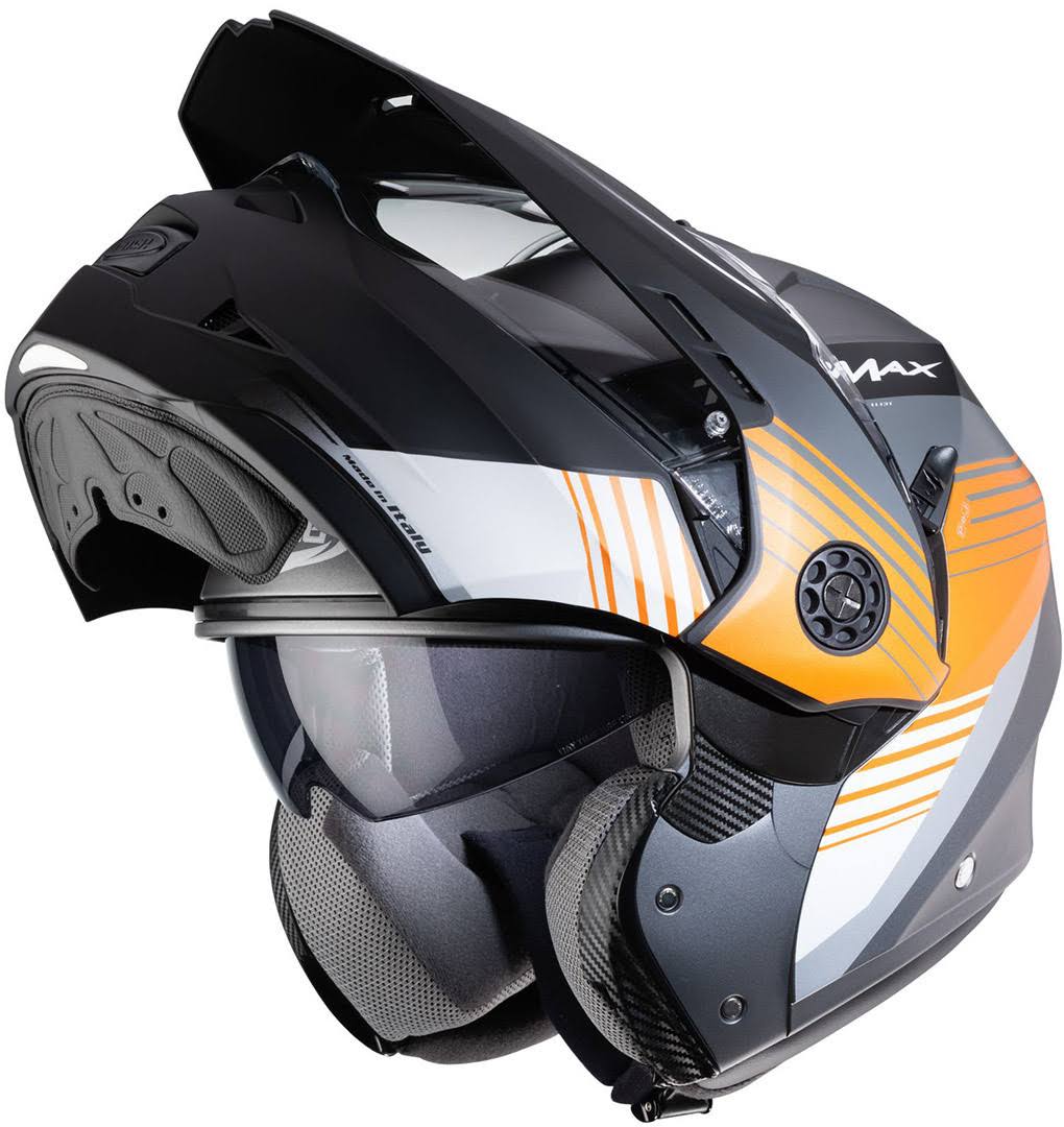 Black-Orange Helmet Size S V37460