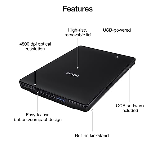 Flatbed Scanner with 4800 dpi Optical Resolution C8369