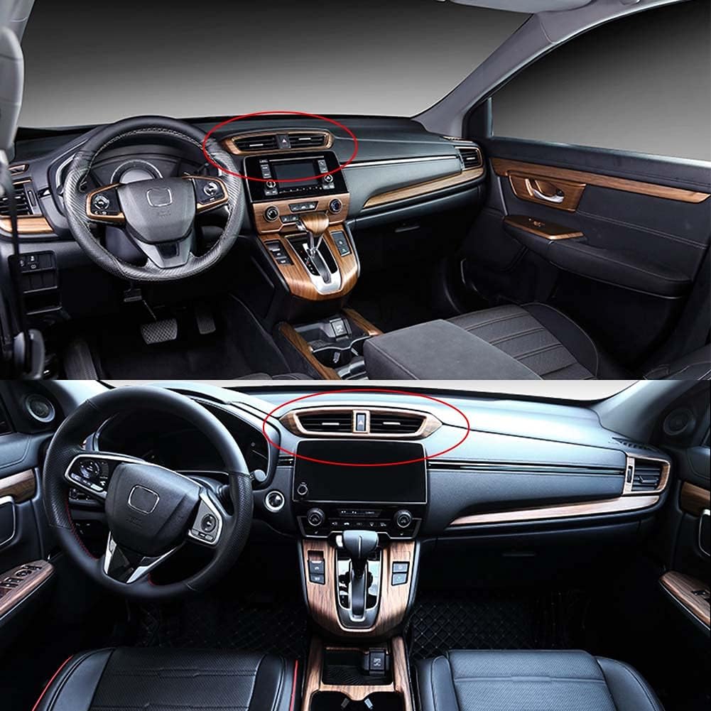 Honda CR-V Peach Wood Air Vent Dashboard Trim I512