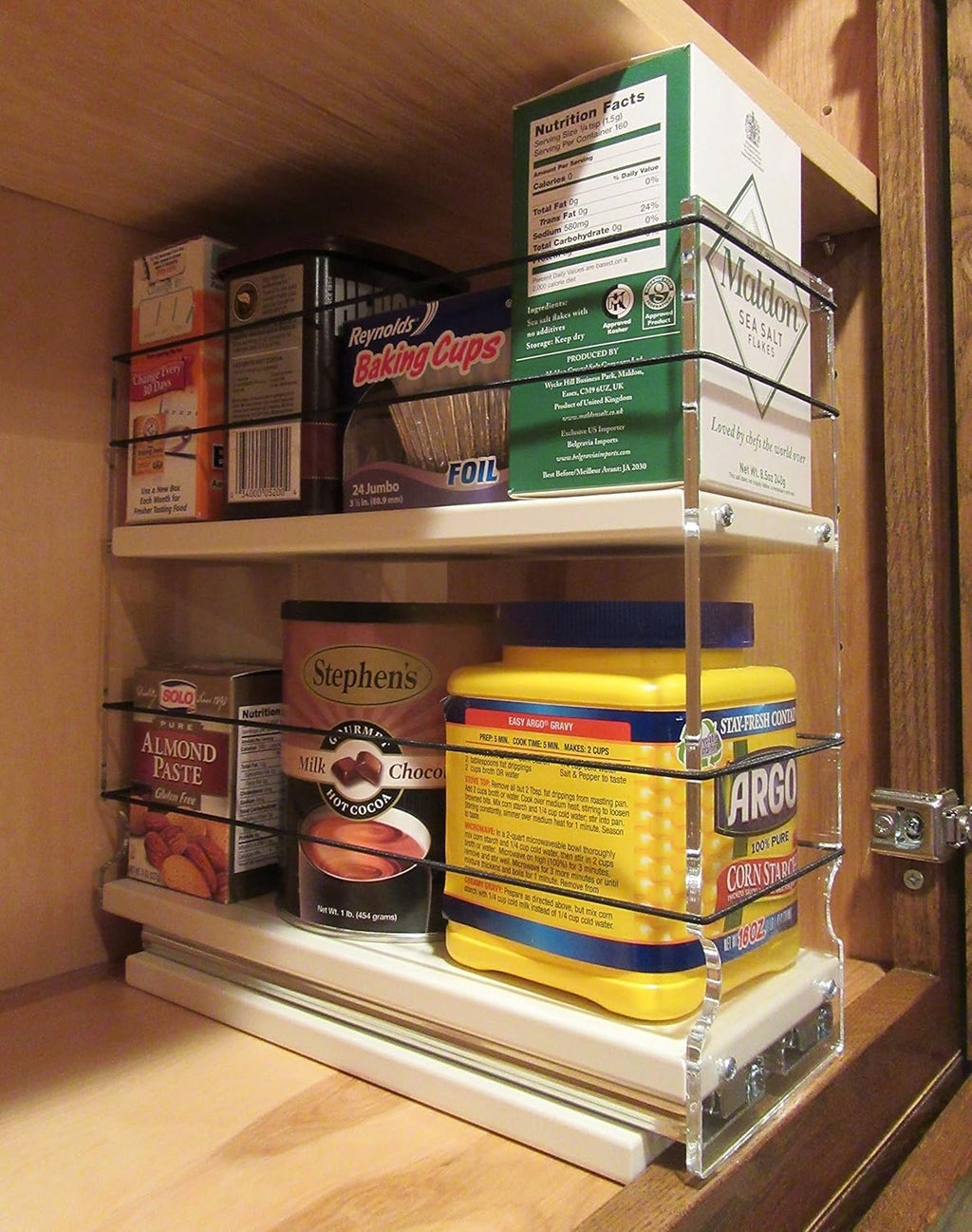 Storage Organizer Drawer with 2 Shelves I993408