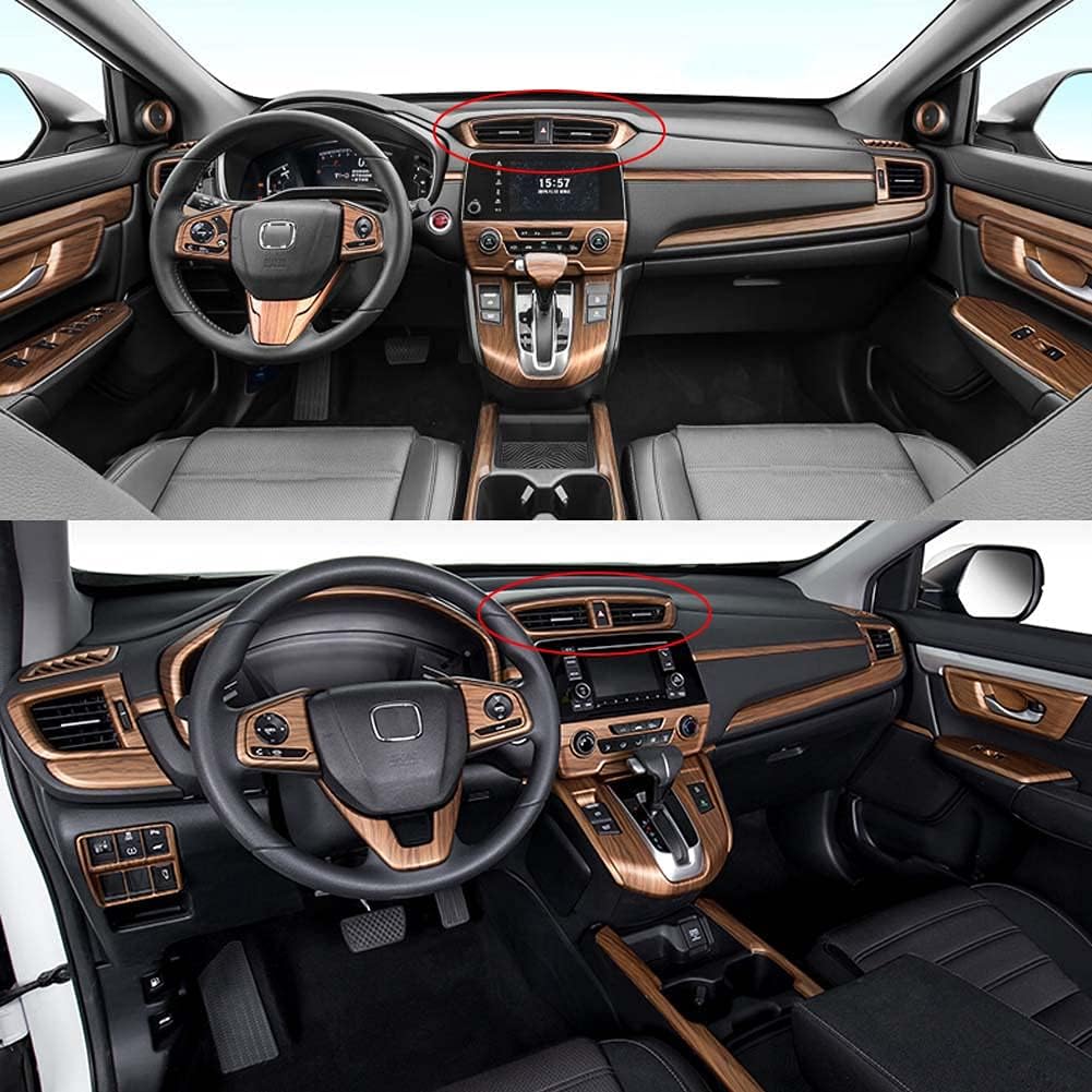 Honda CR-V Peach Wood Air Vent Dashboard Trim I512