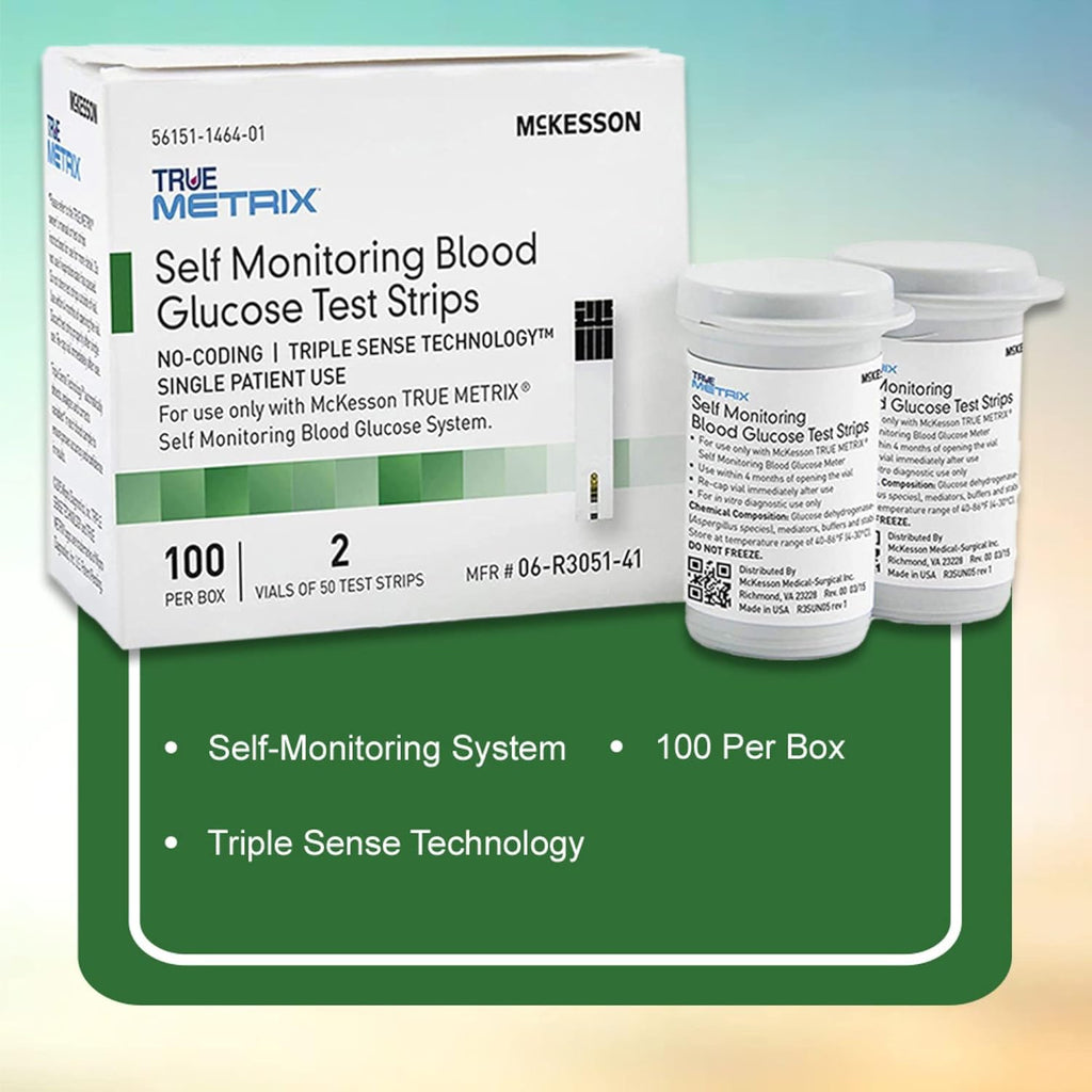 Blood Glucose Test Strip, Box of 100 L594