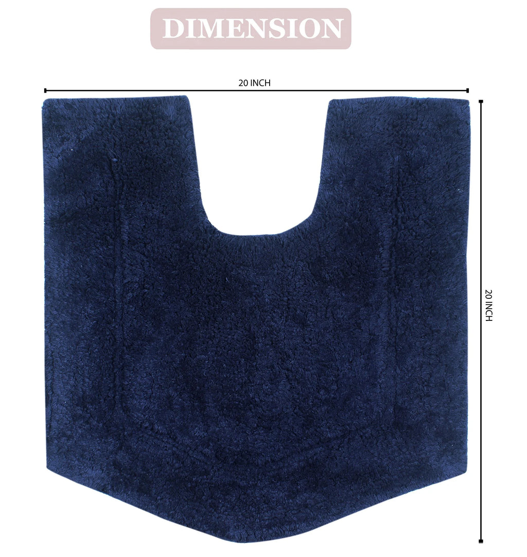 100% Cotton Non-Slip Machine Wash Bath Rug Z6365