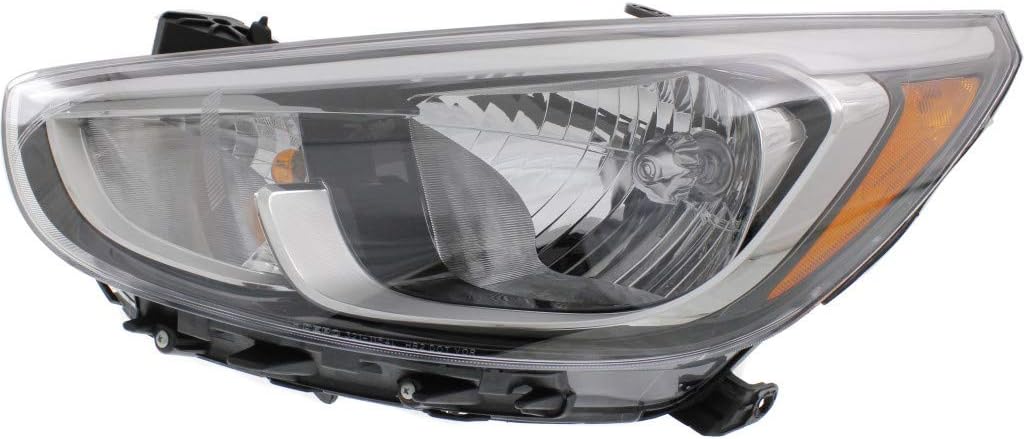 Driver Side Headlight for Hyundai Accent 2015 2016 2017 F48083