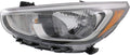 Driver Side Headlight for Hyundai Accent 2015 2016 2017 F48083