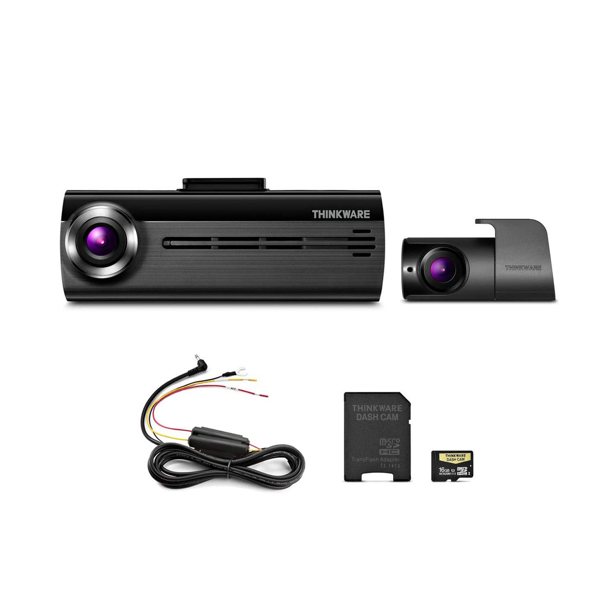 1080p Wi-Fi Dash Cam Bundle with Rear View Camera N7077