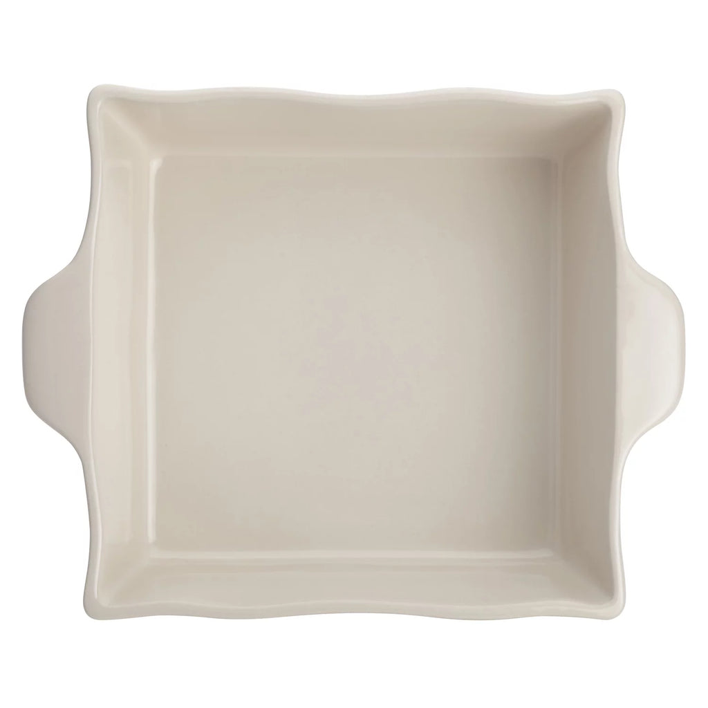 Stoneware Square Baker 8" x 8" Cream R625655