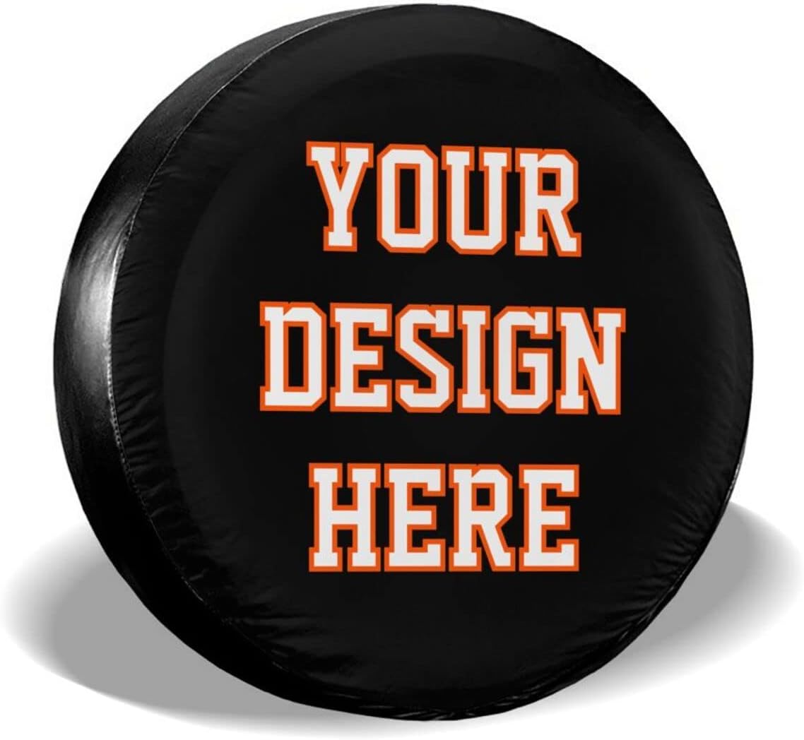 Custom Spare Tire Cover Universal fits for Trailer Camper RV 15 Inch L98547