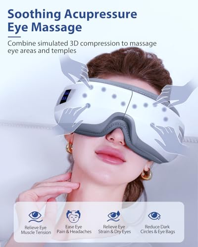 Heated Bluetooth Eye Massager W996540