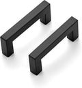 30 Pack 3 Inch Matte Black Cabinet Handles Drawer Pulls Q28953
