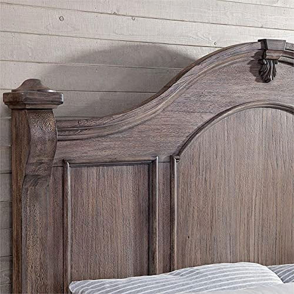 Charcoal Wood King Poster Headboard G4091