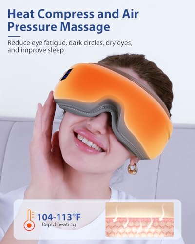 Heated Bluetooth Eye Massager W996540